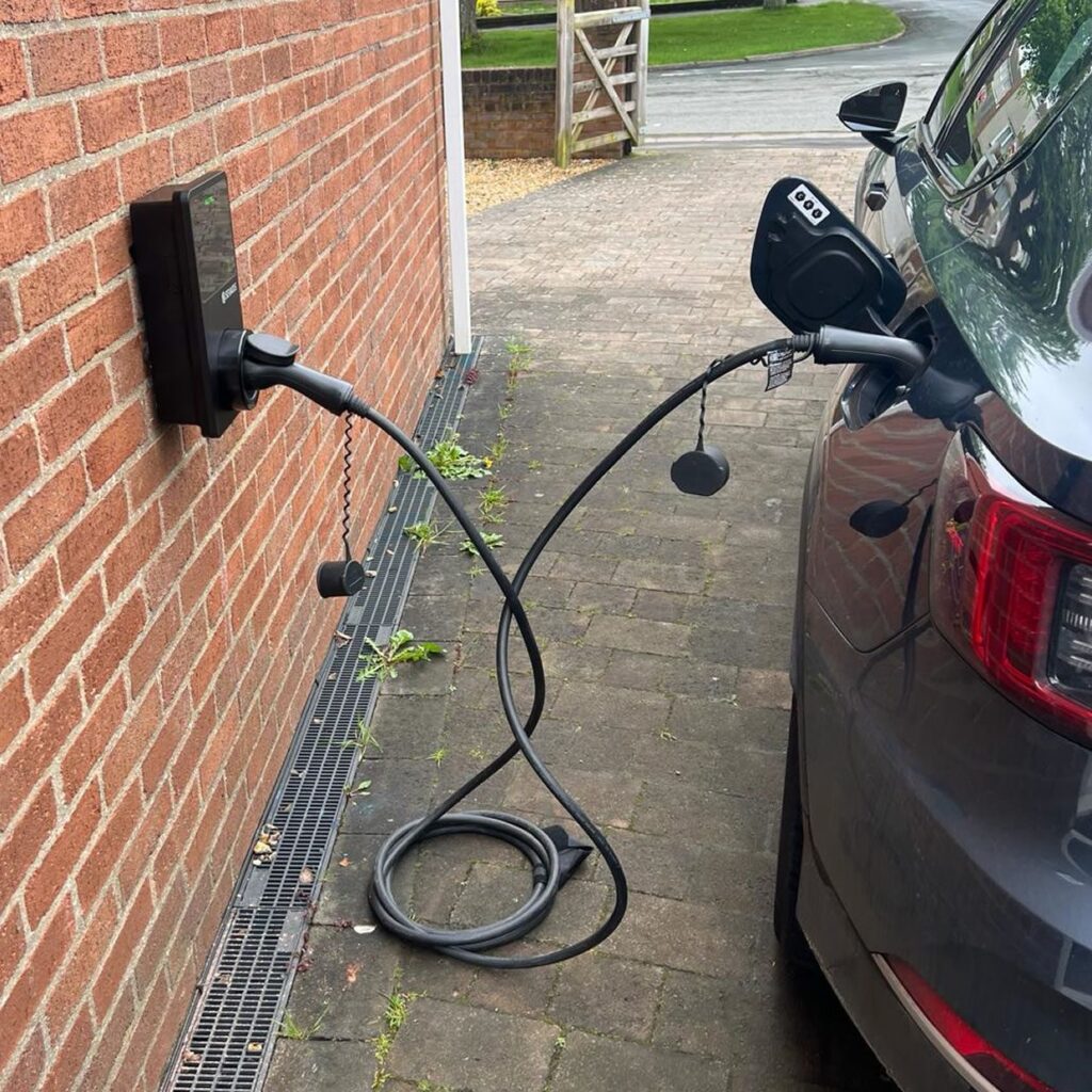 ev charger installation newport
